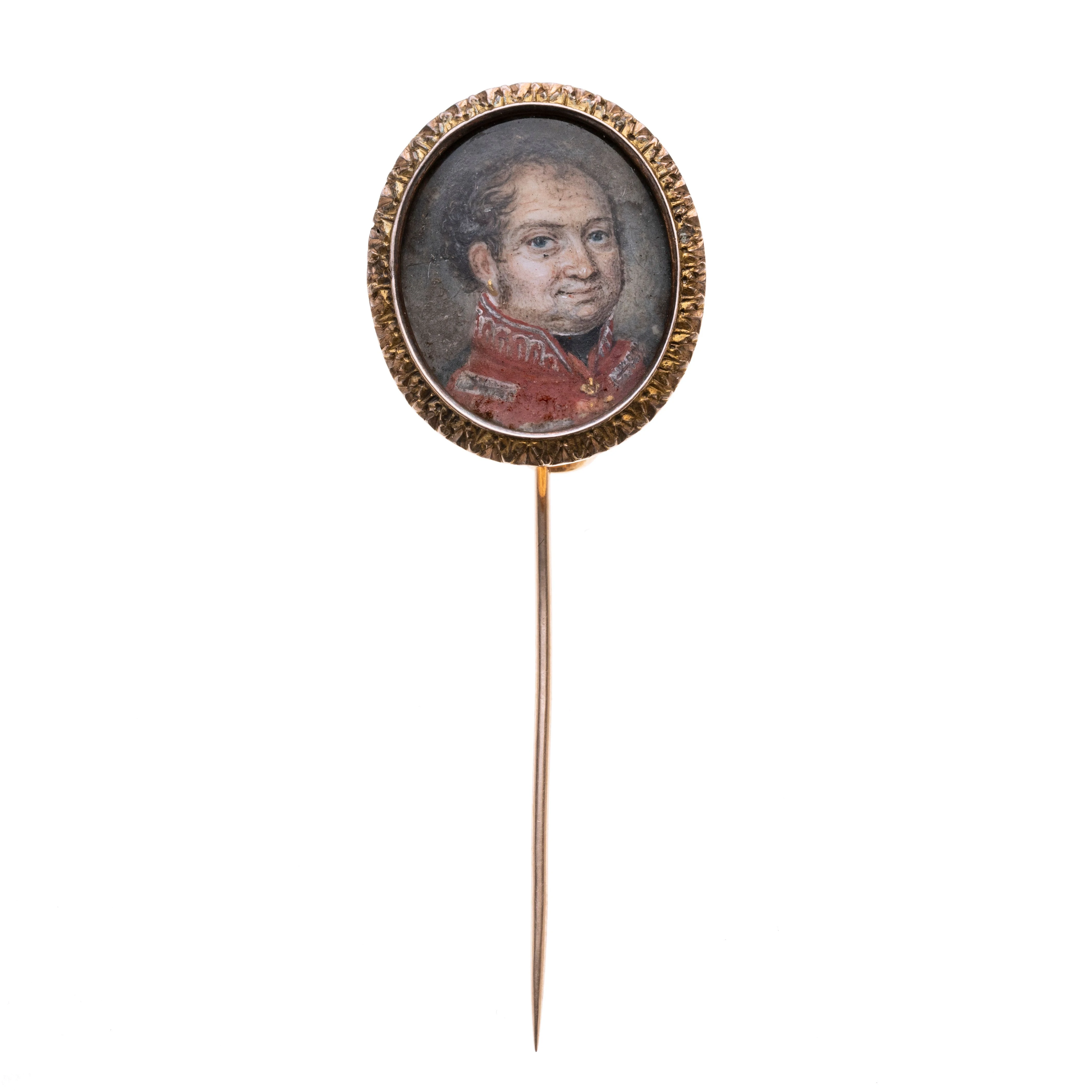 Mit einer Miniaturmalerei von König Maximilian I. von Bayern in Uniform aus dem 19. Jahrhundert.